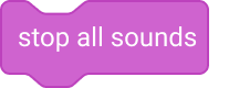 stop alle geluiden